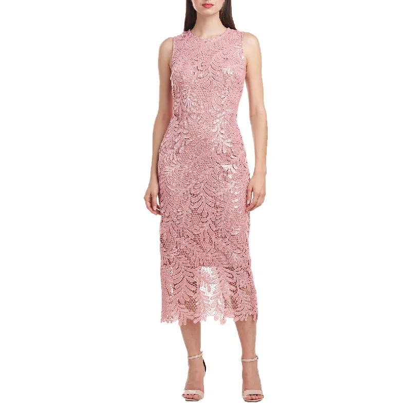 Relaxed Textiles Simple Comfort Look JS Collections Womens Lace Sequin Midi Dress