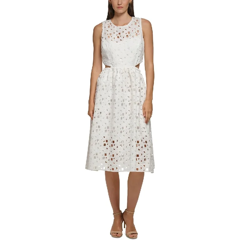 Stylish Daily Outfits Relaxed Outfits Karl Lagerfeld Paris Womens Lace Sleeveless Midi Dress Stylish Daily Outfits Relaxed Outfits Karl Lagerfeld Paris Womens Lace Sleeveless Midi Dress