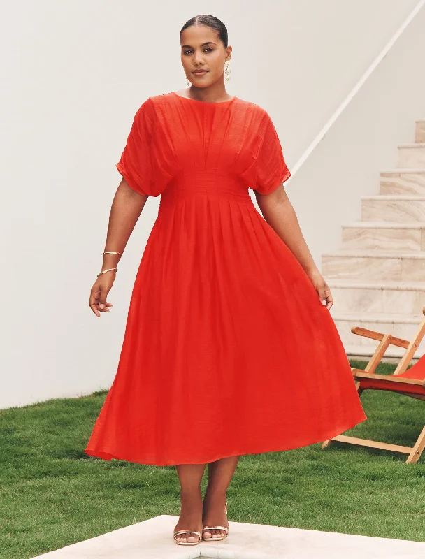 Fashion Comfort Trends Comfortable Textiles Eve Seam Detail Midi Dress