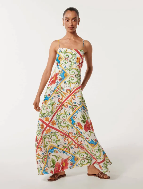Everyday Wardrobe Essentials Relaxed Fits Amari Petite Midi Dress