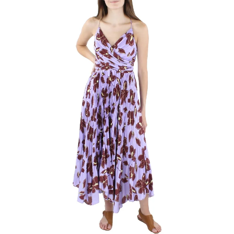 Cozy Everyday Wardrobe Stylish Attire Jonathan Simkhai Womens Satin Floral Print Midi Dress Cozy Everyday Wardrobe Stylish Attire Jonathan Simkhai Womens Satin Floral Print Midi Dress