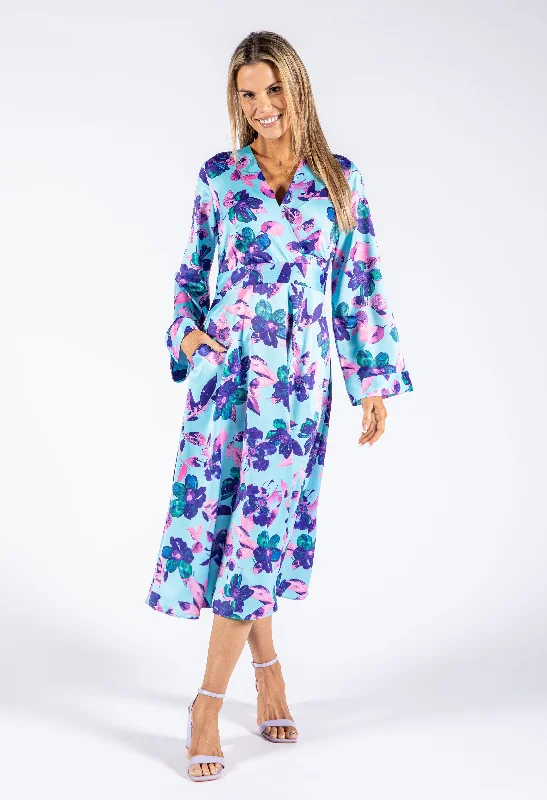 Floral Kimono Style Dress