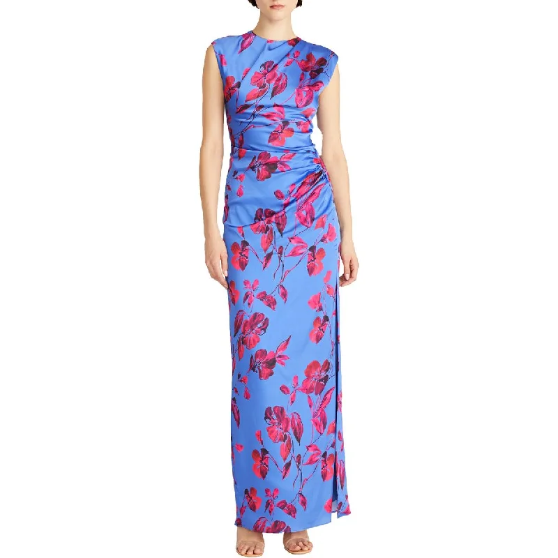 Cozy Fabric Fits Stylish Essentials ML Monique Lhuillier Womens Split Hem Full Length Midi Dress Cozy Fabric Fits Stylish Essentials ML Monique Lhuillier Womens Split Hem Full Length Midi Dress