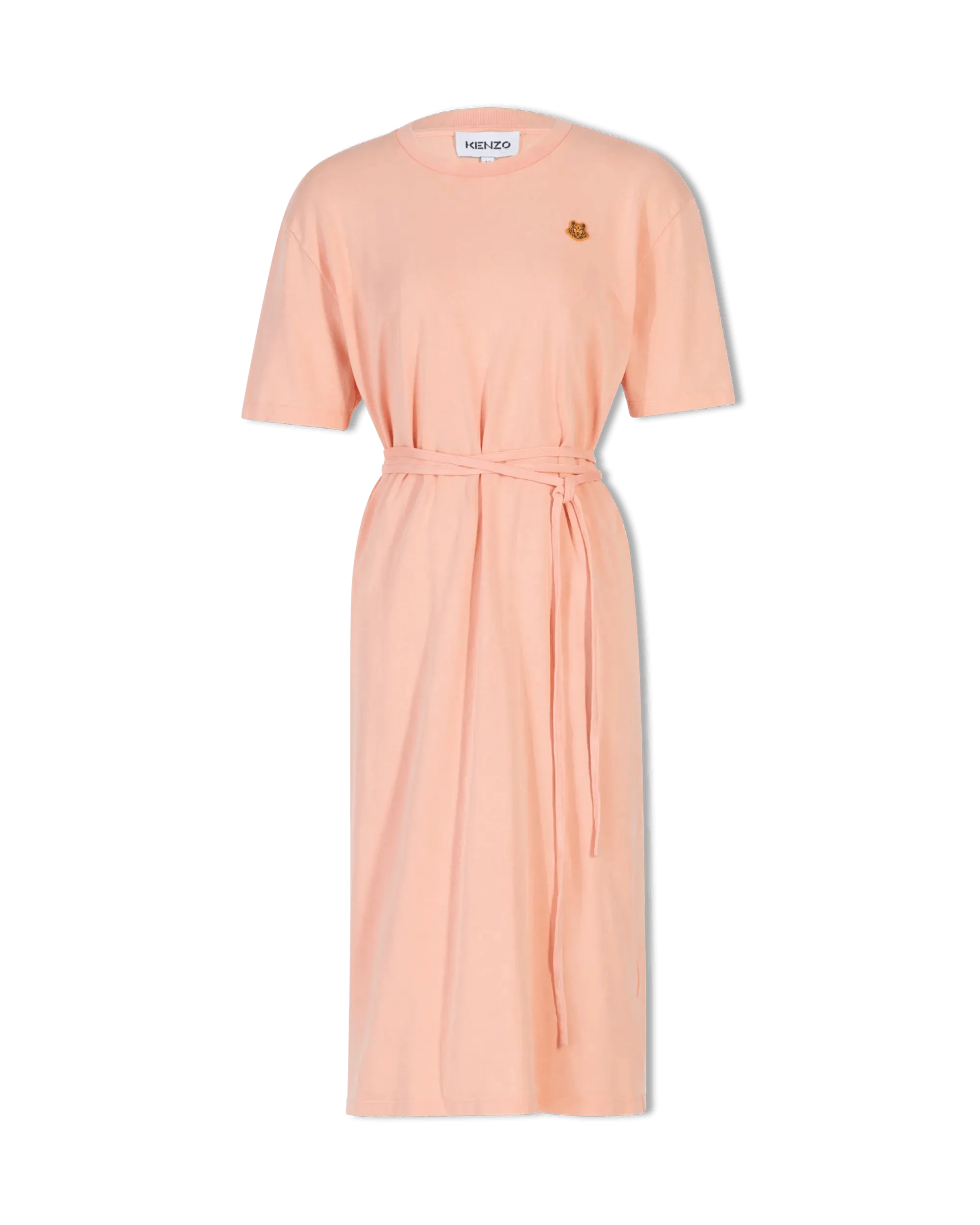 Chic Layering Cool Comfort Style Tiger Crest T-Shirt Dress