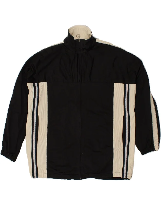 Cozy Fashion Trends Versatile Chic DIADORA Womens Oversized Tracksuit Top Jacket UK 16 Large Black Cozy Fashion Trends Versatile Chic DIADORA Womens Oversized Tracksuit Top Jacket UK 16 Large Black