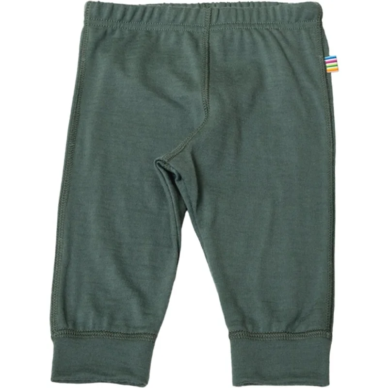 Cozy Fashion Trends Chic Wear Joha Uld Dark Green Leggings