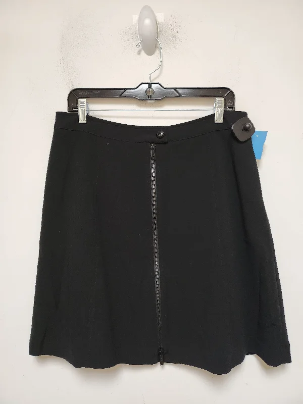 Practical Chic Wear Relaxed Wardrobe Skirt Designer By Karl Lagerfeld In Black, Size: 8 Practical Chic Wear Relaxed Wardrobe Skirt Designer By Karl Lagerfeld In Black, Size: 8