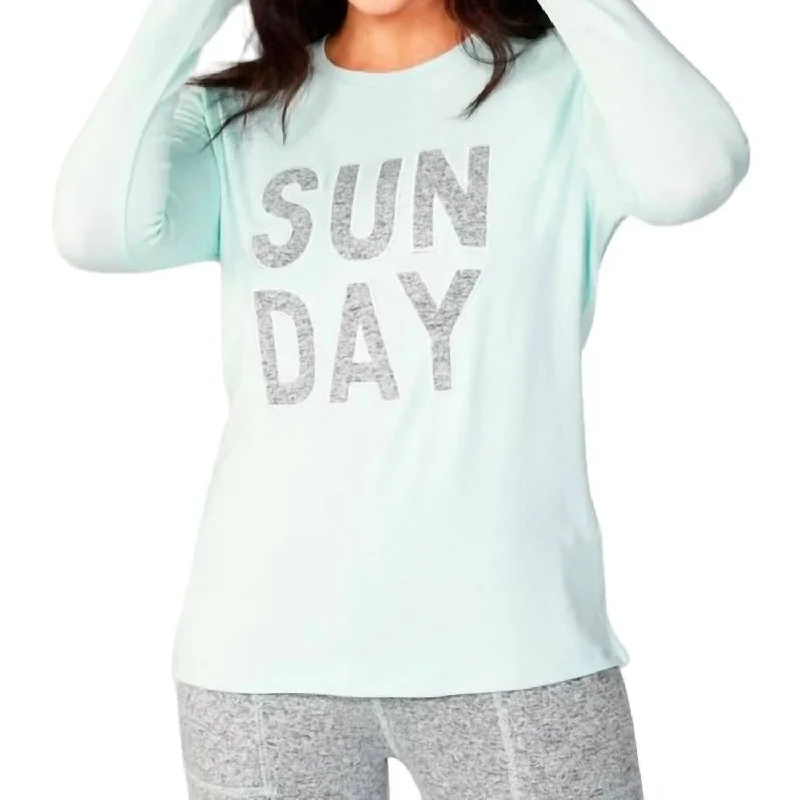 Cozy Essentials Stylish Outfits French Kyss - Long Sleeve Sunday Crew