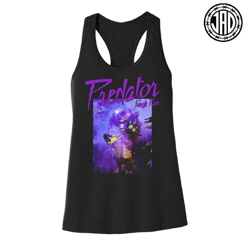 Chic Comfort Pieces Soft Fashionwear Jungle Rain - Women's Racerback Tank