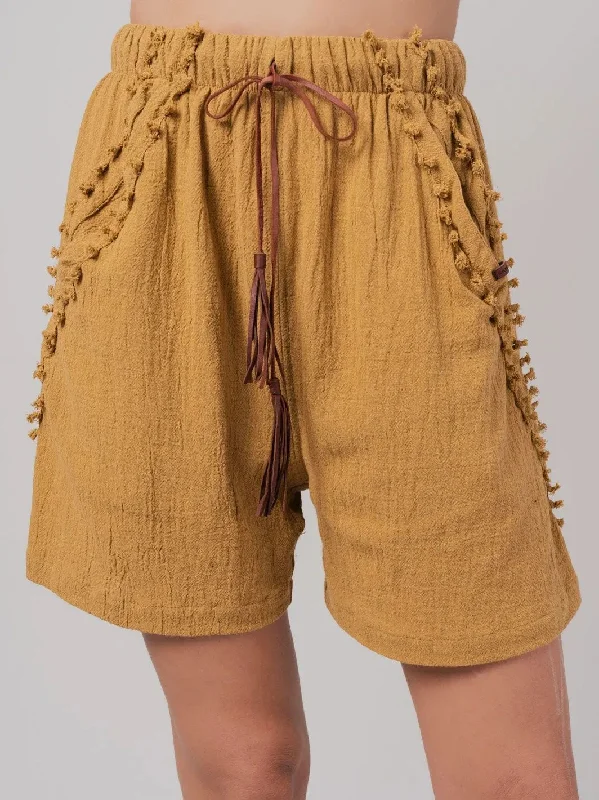 Soft Textured Wear Elegant Comfort SHORTS