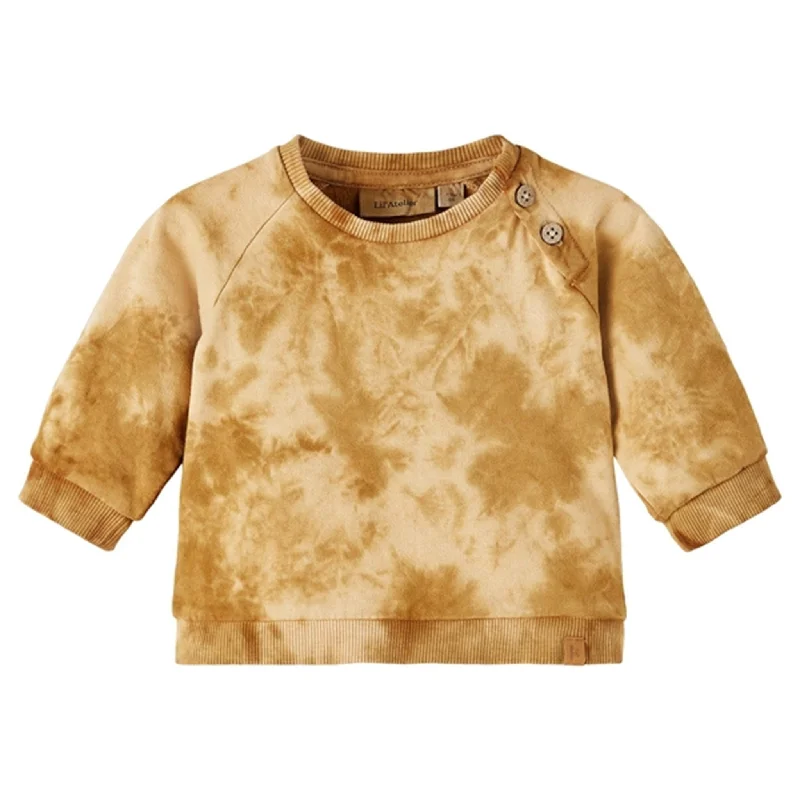 Soft and Cozy Apparel Classy Outfits Lil' Atelier Warm Sand Ralf Loose Sweatshirt