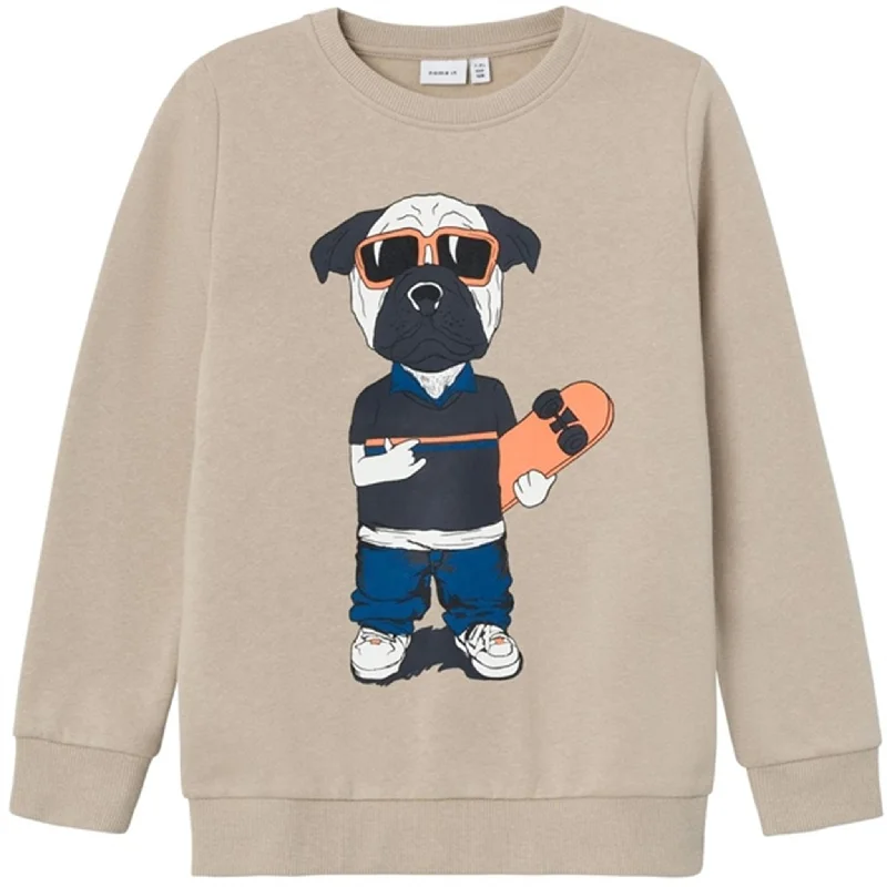 Relaxed Street Styles Elegant Wear Name it Pure Cashmere Telexo Sweatshirt