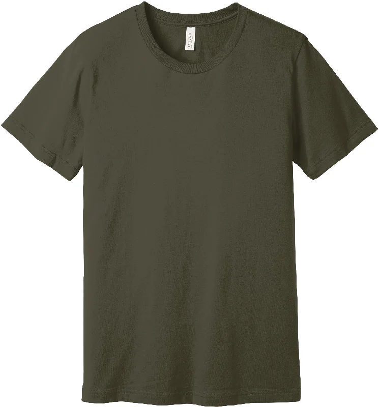 Comfortable Vibes Cozy Looks BELLA+CANVAS Unisex Jersey Short Sleeve Tee - Dark Olive Comfortable Vibes Cozy Looks BELLA+CANVAS Unisex Jersey Short Sleeve Tee - Dark Olive