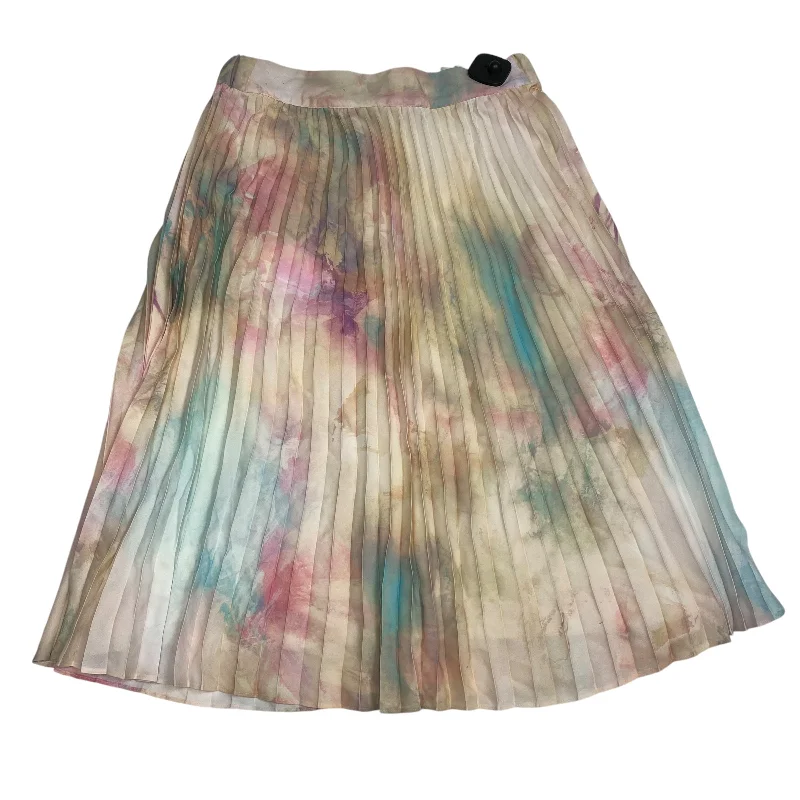 Simple Wear Fits Minimal Layers Skirt Midi By Worthington In Cream, Size: M