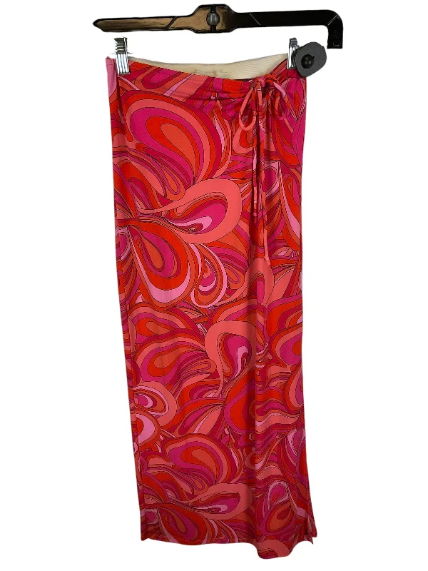 Cozy and Fashionable Cozy Essentials Skirt Maxi By Olivaceous In Pink, Size: S