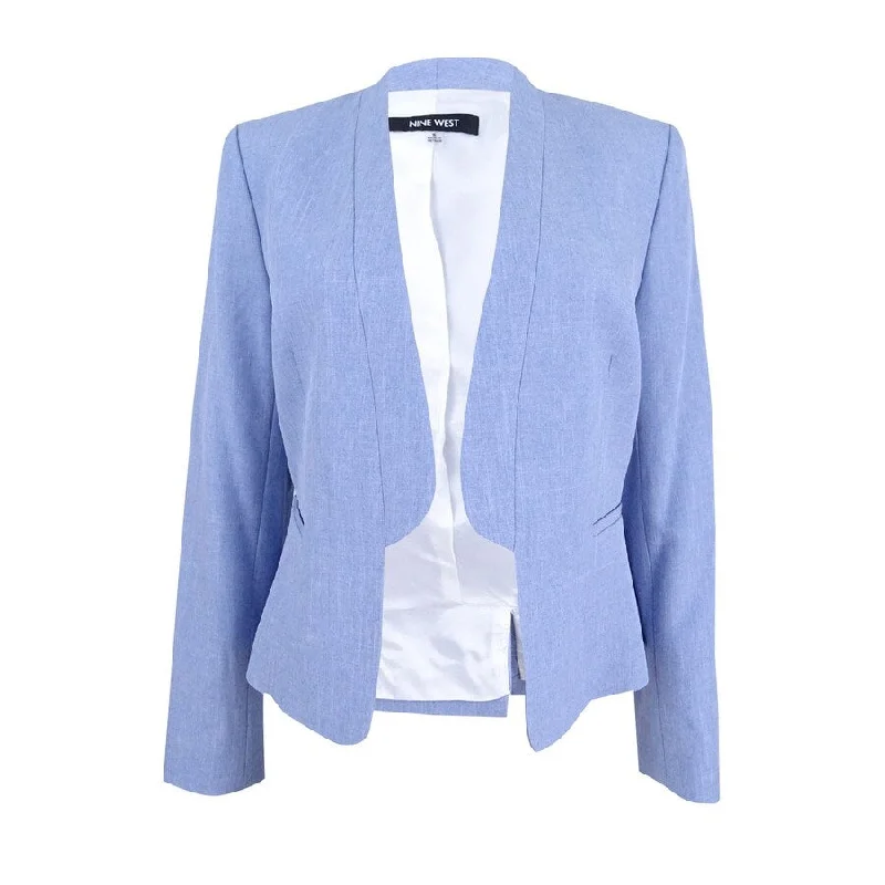 Nine West Women's Band-Lapel Blazer