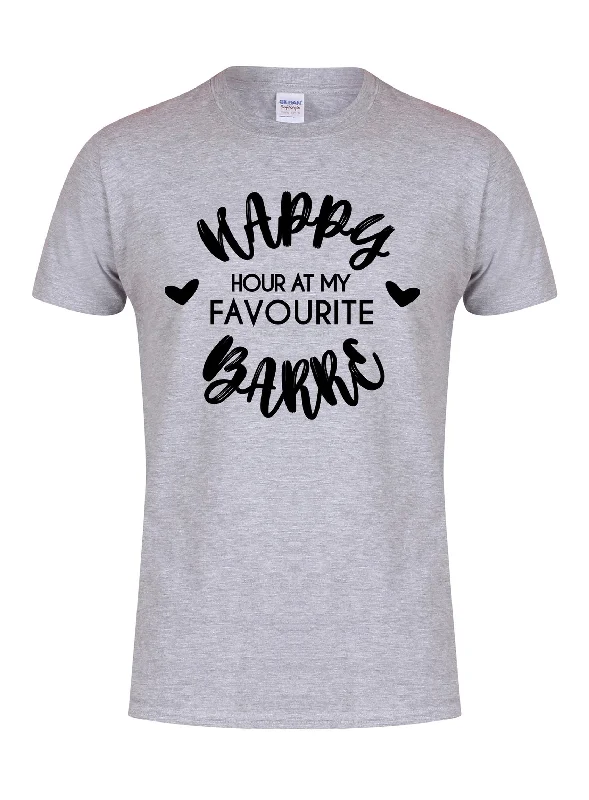 Comfy Clothing Choices Cozy Casuals Happy Hour at my Favourite Barre - Unisex Fit T-Shirt Comfy Clothing Choices Cozy Casuals Happy Hour at my Favourite Barre - Unisex Fit T-Shirt