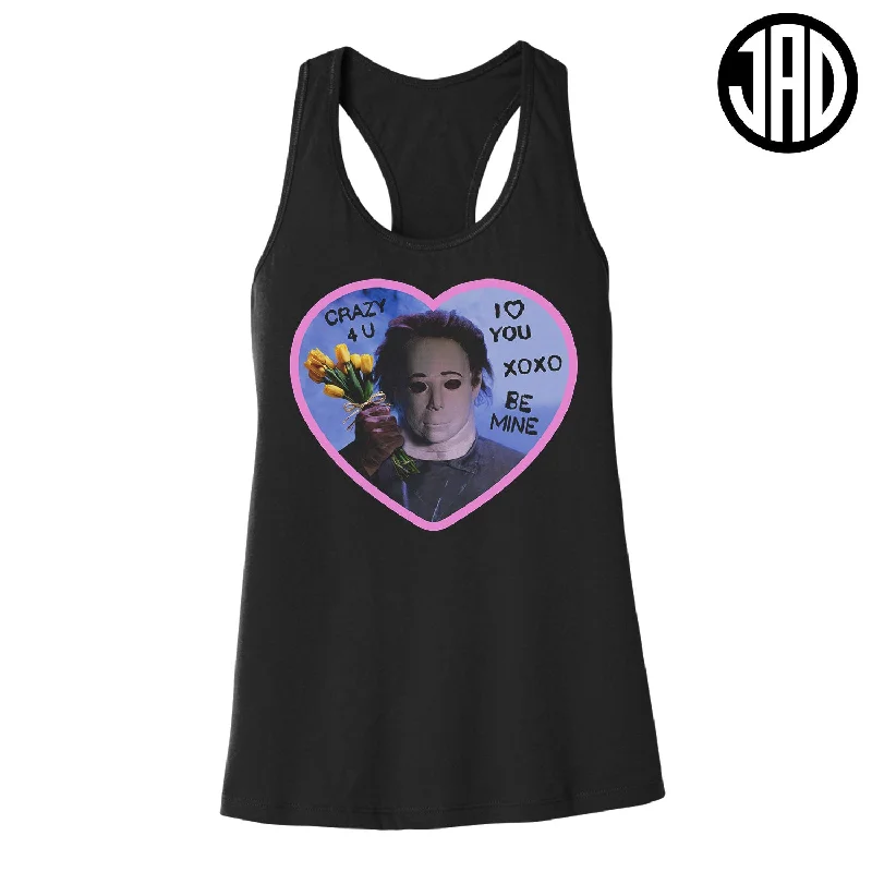Cozy and Fashionable Relaxed Fit Apparel Crazy 4 U - Women's Racerback Tank