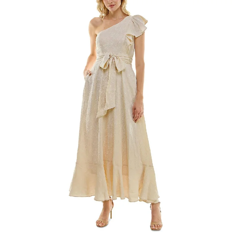 Fashionable Street Comfort Cozy Wardrobe Maison Tara Womens Textured Long Maxi Dress