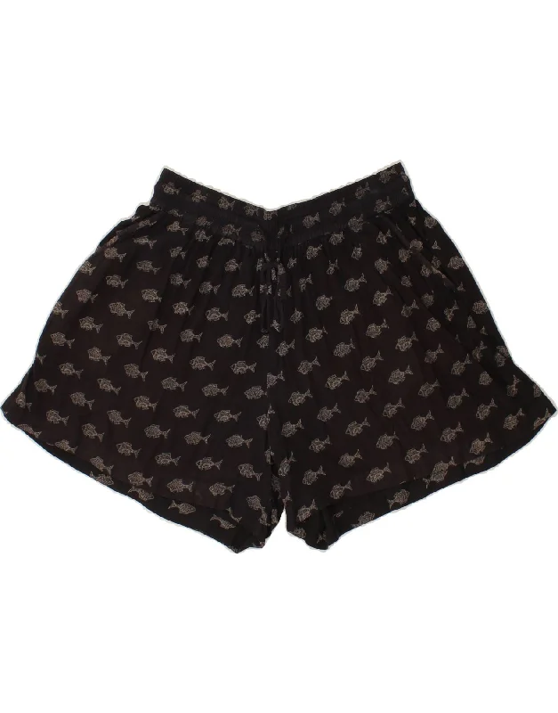 Fashionable Comfortwear Casual Layers FAT FACE Womens Sport Shorts UK 12 Medium Black Animal Print Viscose Fashionable Comfortwear Casual Layers FAT FACE Womens Sport Shorts UK 12 Medium Black Animal Print Viscose