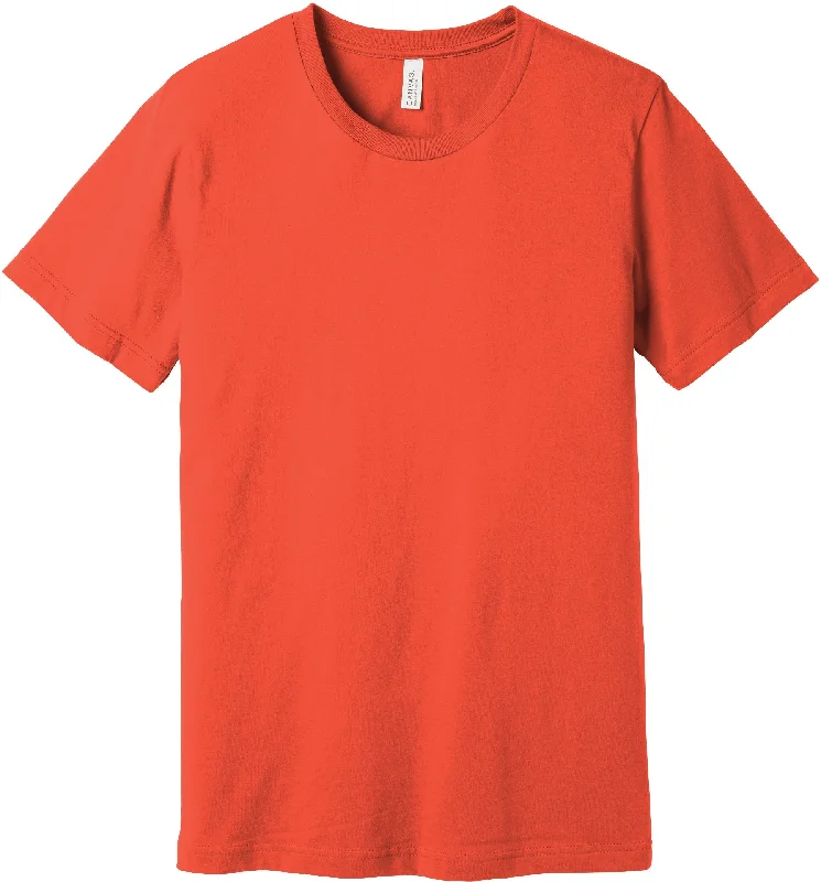 Comfortable Vibes Effortless Comfort BELLA+CANVAS Unisex Jersey Short Sleeve Tee - Poppy Comfortable Vibes Effortless Comfort BELLA+CANVAS Unisex Jersey Short Sleeve Tee - Poppy