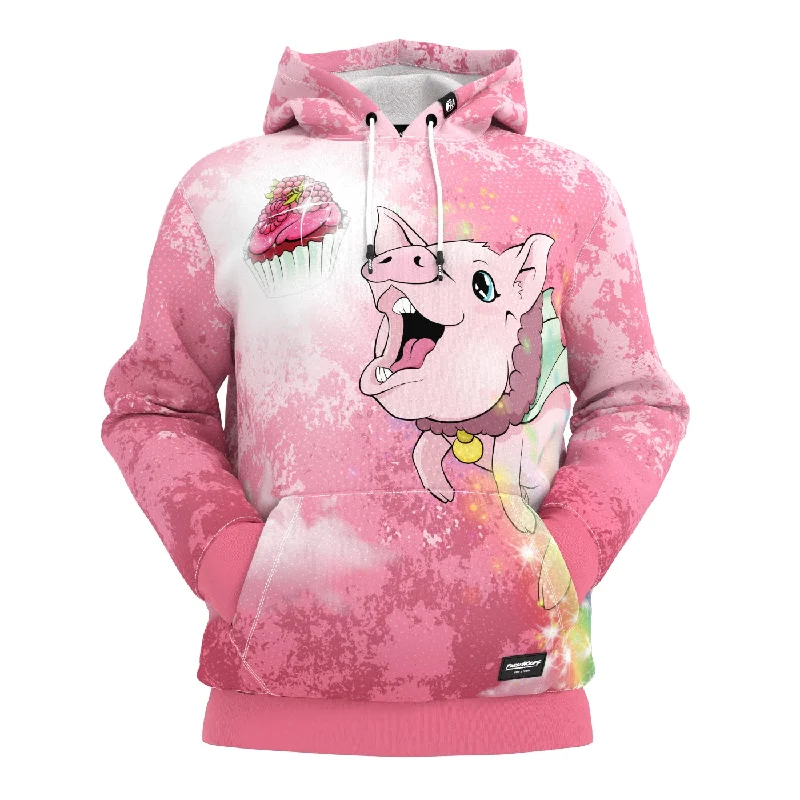 Warm Comfortable Pieces Comfortable Textiles Live & Love Muffins Hoodie