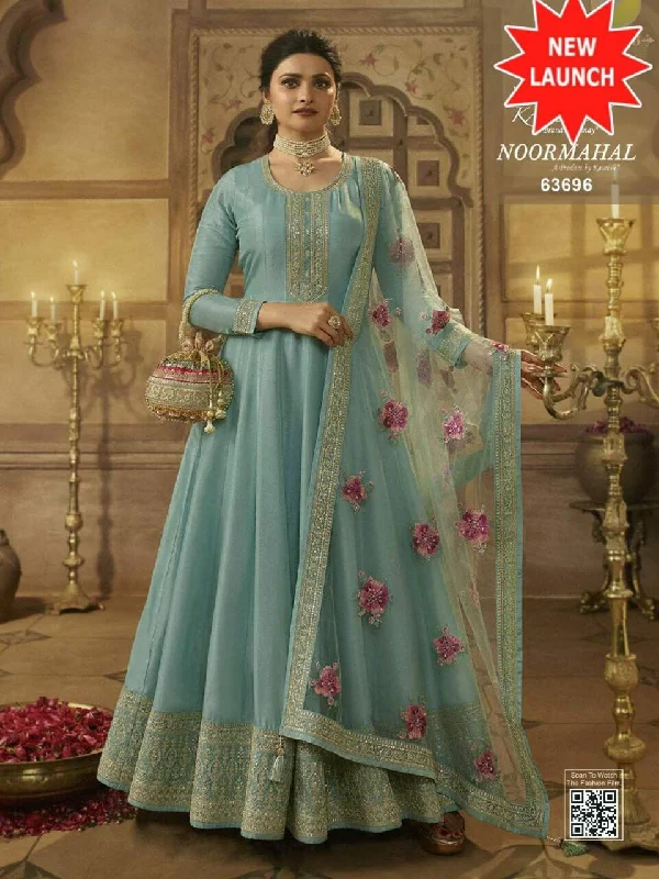 63696 Heavy Dola Silk Hit Designer Suit