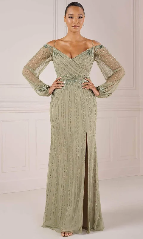 Cozy Fashion Trends Cozy Styles Adrianna Papell Platinum 40437 - Beaded Dress