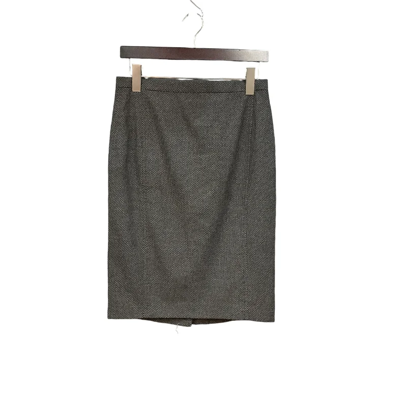 Effortless Wear Fits Day-to-day Fashion Skirt Midi By Ann Taylor In Black, Size: Xs