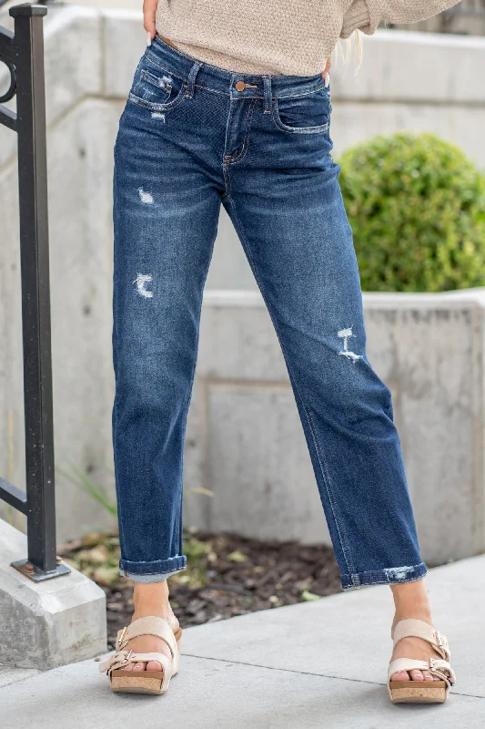 Casual Style Fits Classy Outfits Glaucous High Rise Barrel Jeans