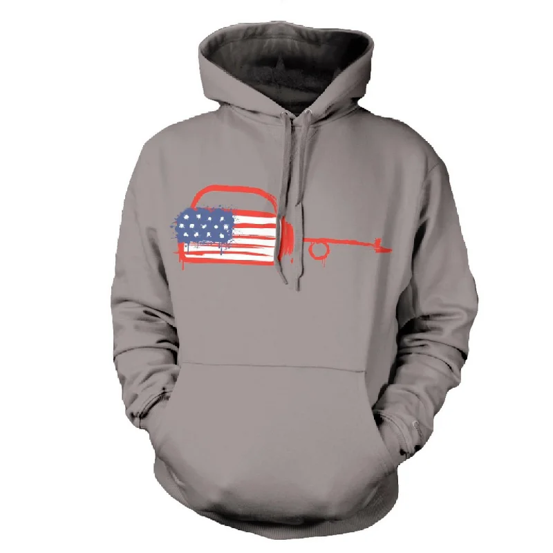 Modern Cozy Looks Relaxed Wardrobe AMERICAN DRIP TORCH - HOODIE
