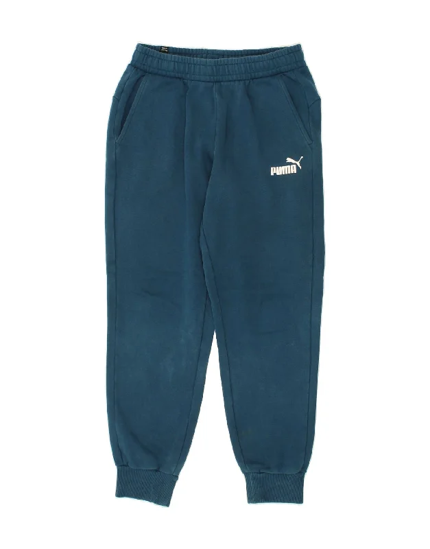 Practical Streetwear Relaxed Fit Apparel PUMA Womens Tracksuit Trousers Joggers UK 12 Medium Navy Blue Practical Streetwear Relaxed Fit Apparel PUMA Womens Tracksuit Trousers Joggers UK 12 Medium Navy Blue