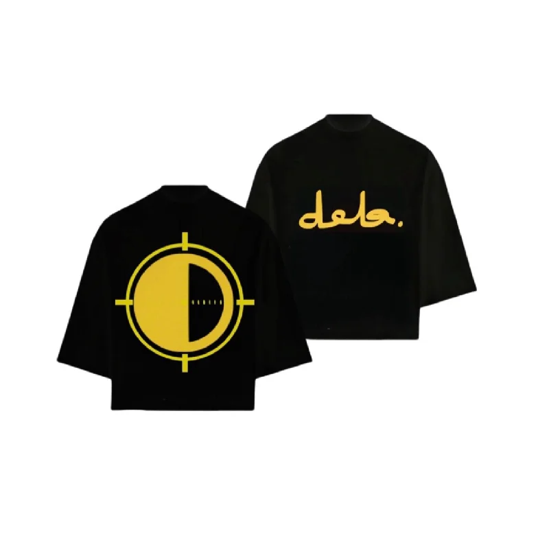 Everyday Wardrobe Essentials Warm Style YELLOW BOXY TARGET TEE