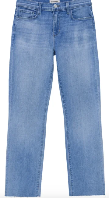 Trendy Easywear Versatile Clothing L'AGENCE sada h/r crop slim