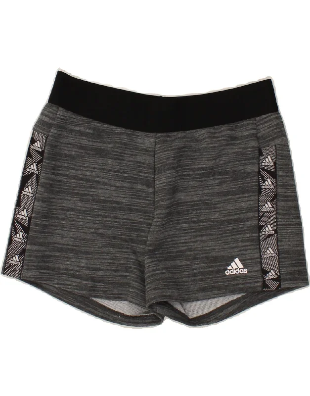 Comfortable Layered Styles Chic Essentials ADIDAS Womens Graphic Sport Shorts UK 8/10 Small Grey Flecked Cotton Comfortable Layered Styles Chic Essentials ADIDAS Womens Graphic Sport Shorts UK 8/10 Small Grey Flecked Cotton