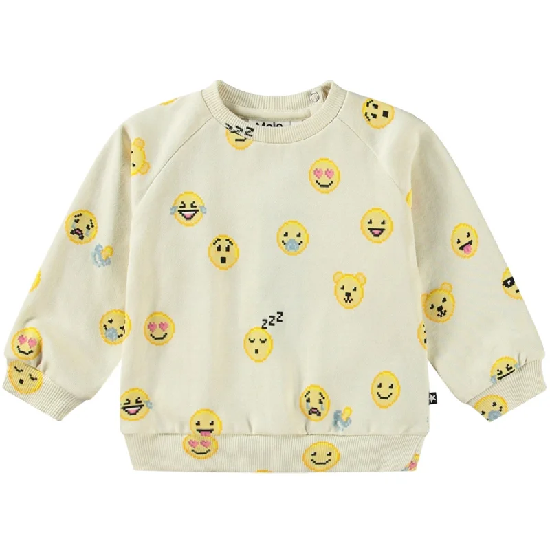 Molo Happy Pixels Disc Crewneck