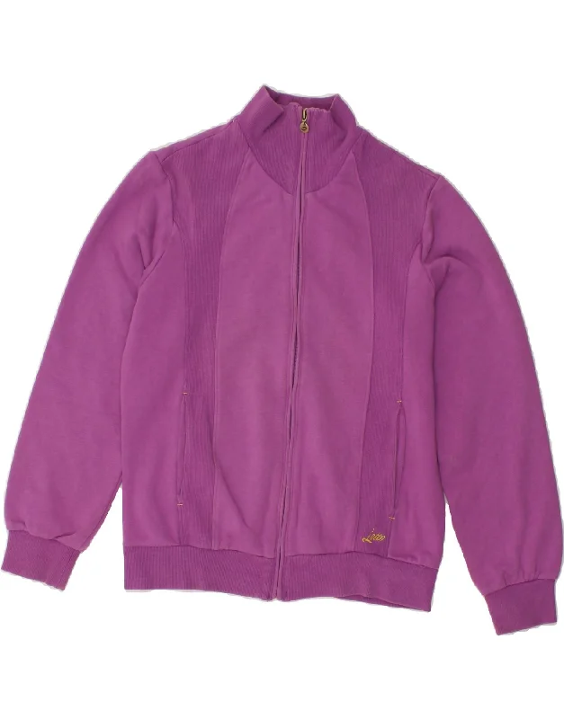 Cozy Fashion Styles Cozy Looks LOTTO Womens Tracksuit Top Jacket UK 10 Small Purple Cotton Cozy Fashion Styles Cozy Looks LOTTO Womens Tracksuit Top Jacket UK 10 Small Purple Cotton
