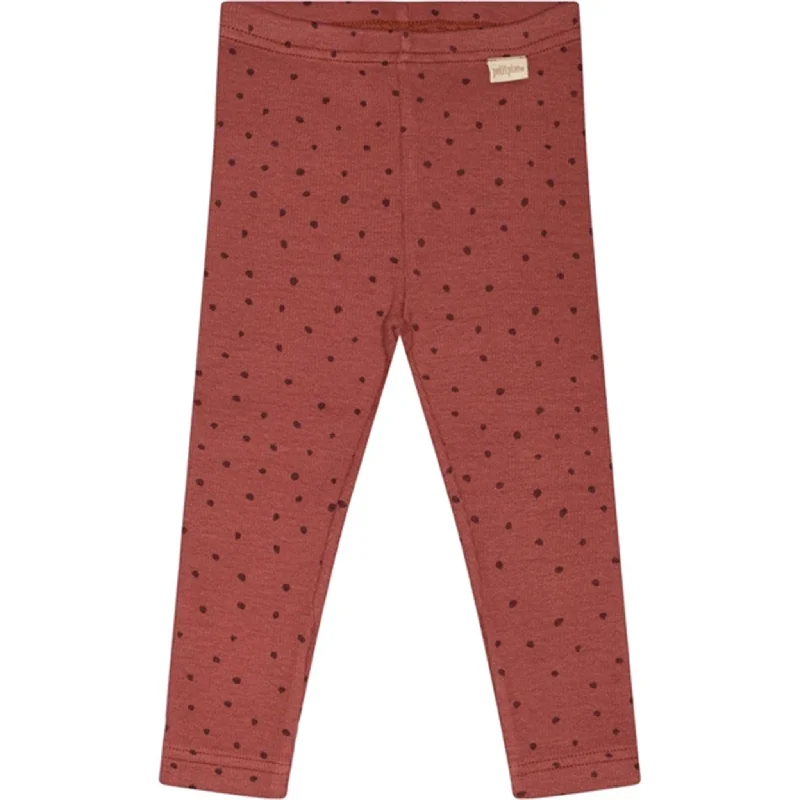 Fashion Comfort Trends Modern Comfort Petit Piao® Berry Dust/Dark Red Leggings Modal Dot Fashion Comfort Trends Modern Comfort Petit Piao® Berry Dust/Dark Red Leggings Modal Dot