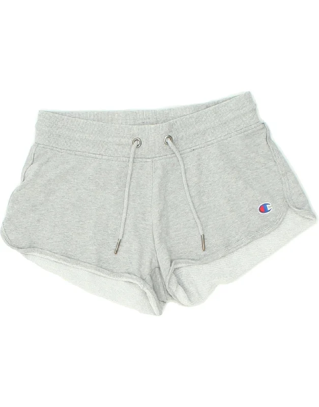Comfy Clothing Choices Casual Comfort CHAMPION Womens Sport Shorts UK 10 Small Grey Cotton Comfy Clothing Choices Casual Comfort CHAMPION Womens Sport Shorts UK 10 Small Grey Cotton