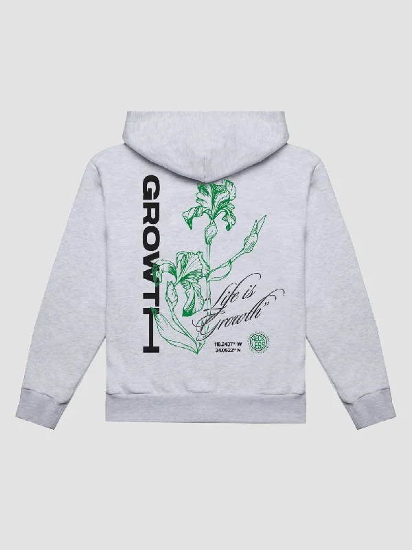 Affordable Chic Fits Chic Wear Growth Hoodie - Heather Grey