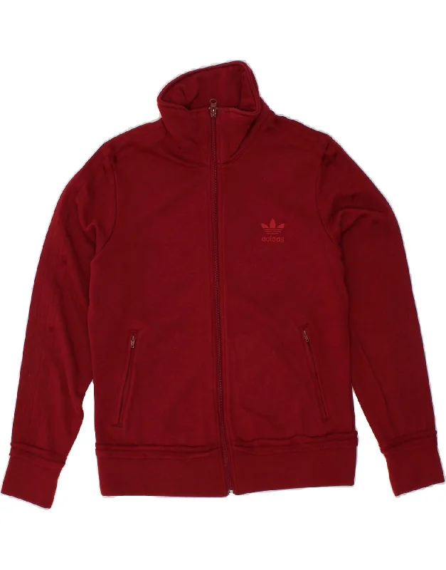 Casual Style Fits Comfort-driven Style ADIDAS Womens Graphic Tracksuit Top Jacket UK 12 Medium Burgundy Cotton Casual Style Fits Comfort-driven Style ADIDAS Womens Graphic Tracksuit Top Jacket UK 12 Medium Burgundy Cotton
