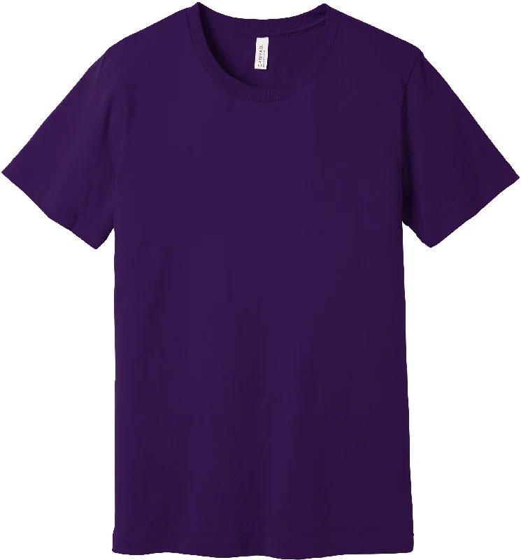 Affordable Chic Fits Effortless Outfits BELLA+CANVAS Unisex Jersey Short Sleeve Tee - Team Purple Affordable Chic Fits Effortless Outfits BELLA+CANVAS Unisex Jersey Short Sleeve Tee - Team Purple