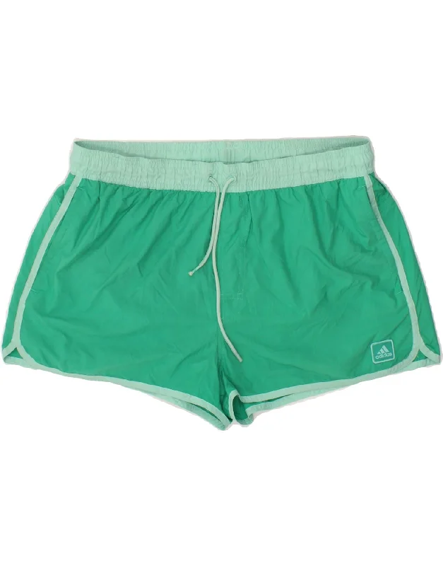Fashion Layering Pieces Simple Comfortwear ADIDAS Womens Sport Shorts UK 16 Large Green Polyester Fashion Layering Pieces Simple Comfortwear ADIDAS Womens Sport Shorts UK 16 Large Green Polyester