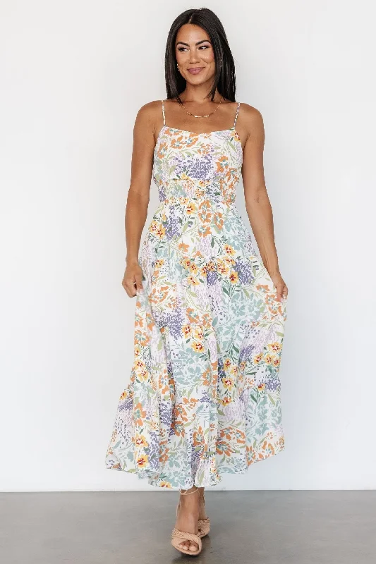 Warm Textures Cozy Casuals Lille Tank Dress | Multi Print
