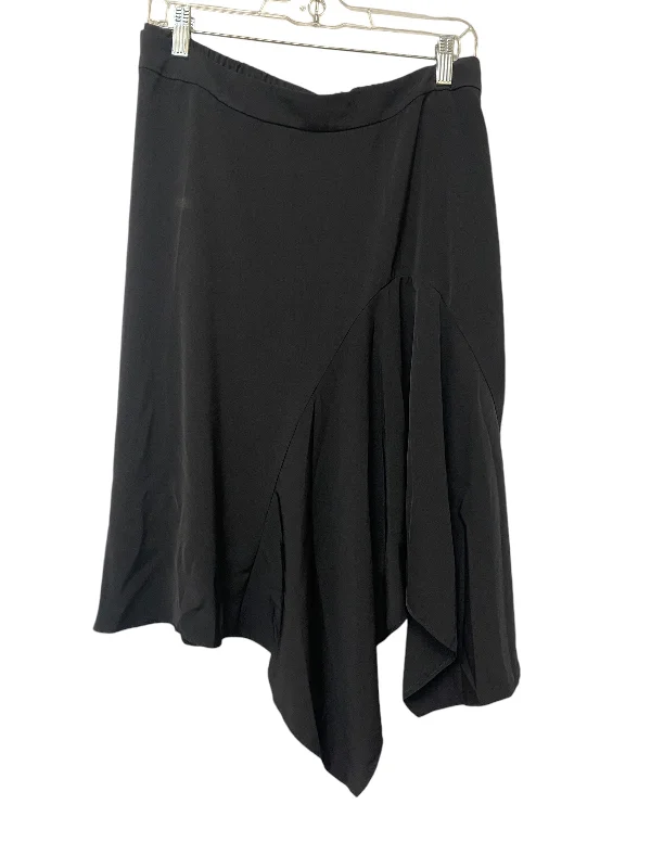 Fashionable Comfortwear Chic Wear Skirt Midi By Eloquii In Black, Size: 20