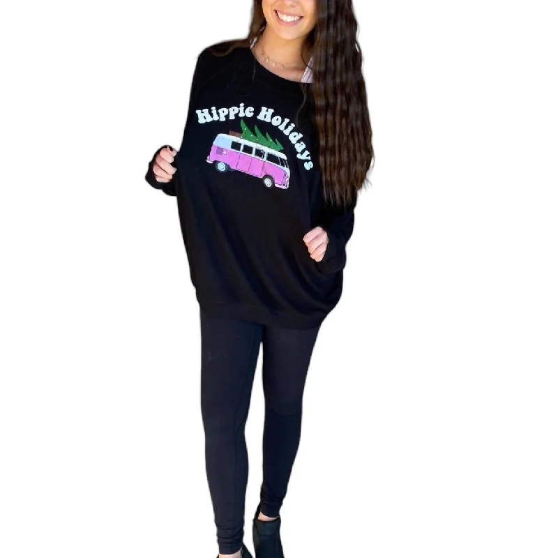 Smart Fashionwear Soft Apparel Buddylove - Corey Hippie Holidays Sweatshirt