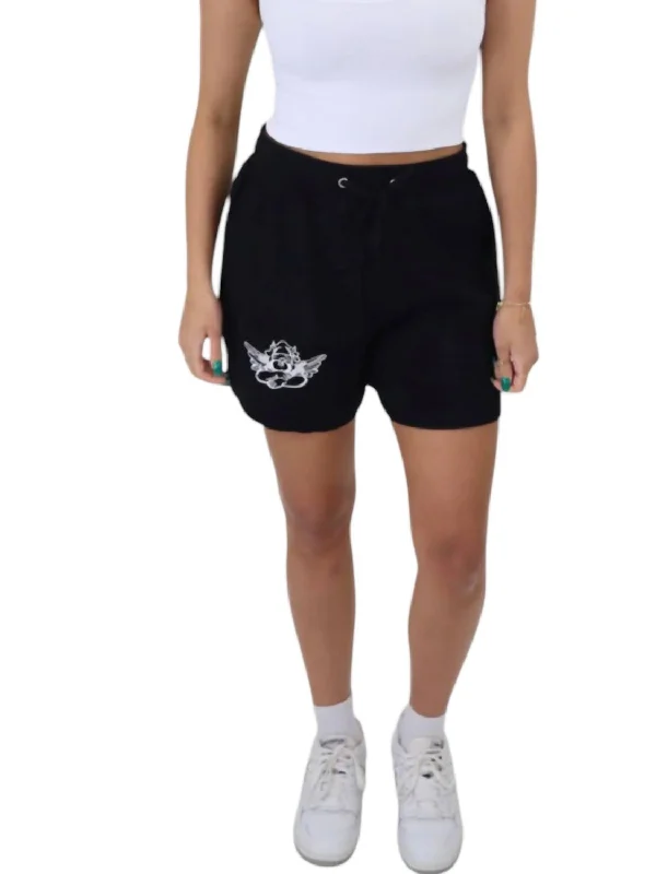 Stylish Daily Outfits Easy Chic Rebel Shorts In Black