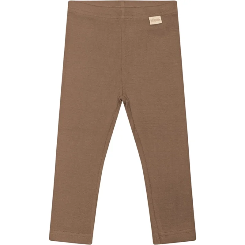 Budget-friendly Comfort Easy Fashion Petit Piao® Walnut Brown Leggings Modal
