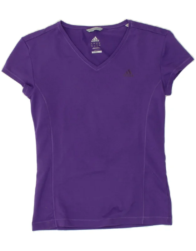 Affordable Smart Styles Cozy Styles ADIDAS Womens Climalite T-Shirt Top UK 16 Large Purple Polyester Affordable Smart Styles Cozy Styles ADIDAS Womens Climalite T-Shirt Top UK 16 Large Purple Polyester