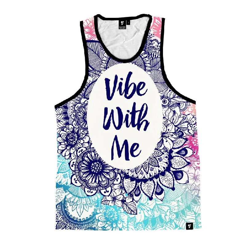 Vibe With Me Mandala Unisex Tank Top